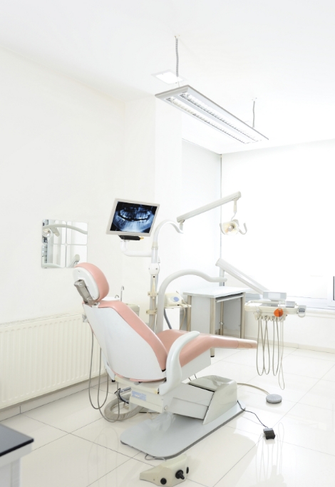 Dental treatment chair at Shelburne Village Dentistry